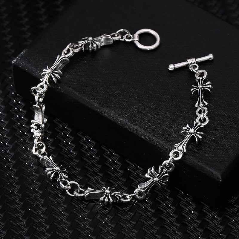 Internet Celebrity Same Cross Bracelet Hipster Crowe Fashion Couple