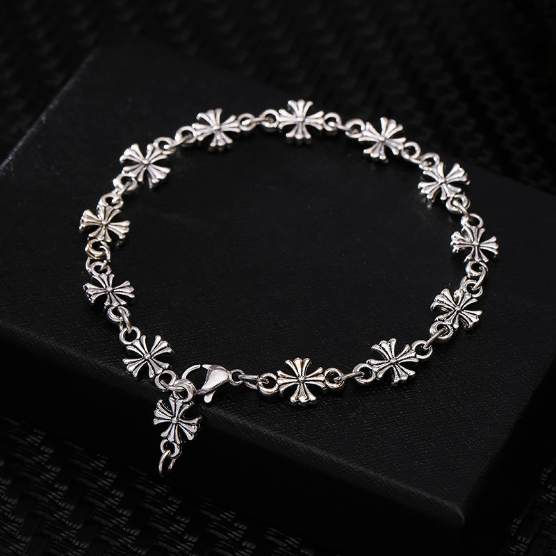 Internet Celebrity Same Cross Bracelet Hipster Crowe Fashion Couple
