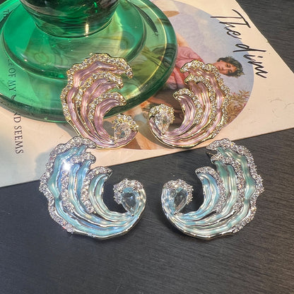 Enamel Original Delicate Earrings Affordable Luxury Fashion