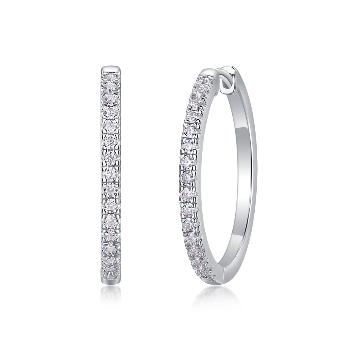 Yuedong Light - Fashionable And Luxurious Diamond Jewelry Pendant Set With Moissanite S925 Sterling Silver And Platinum Plating