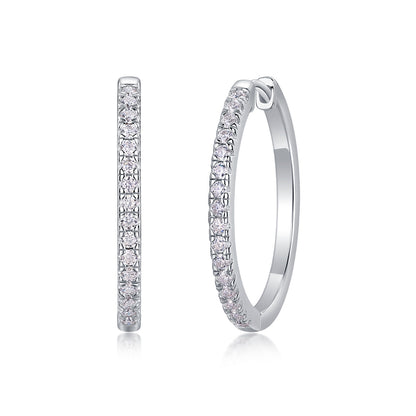 Yuedong Light - Fashionable And Luxurious Diamond Jewelry Pendant Set With Moissanite S925 Sterling Silver And Platinum Plating