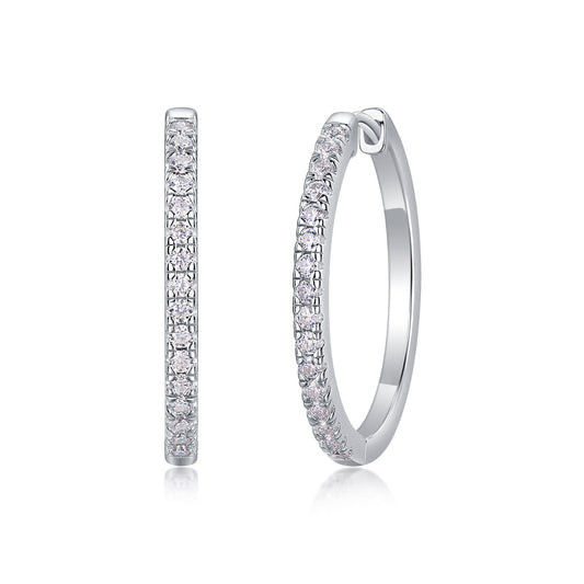 Yuedong Light - Fashionable And Luxurious Diamond Jewelry Pendant Set With Moissanite S925 Sterling Silver And Platinum Plating