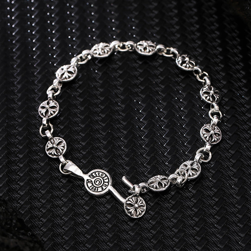 Internet Celebrity Same Cross Bracelet Hipster Crowe Fashion Couple